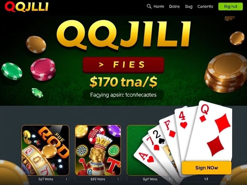 Welcome to QQJili, the premier online gambling platform offering a vast range of casino games, generous bonuses, and secure real-money gaming. Discover top slots, poker, and live dealer games at qqjili.com.